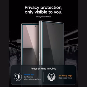 Spigen Glas.tR EZ Fit Pro HD Privacy 2-Pack Tempered Glass for Samsung Galaxy Z Fold 7/8 Ultra
