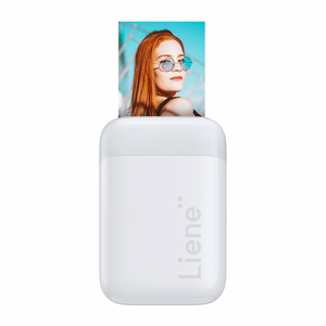 Liene Pearl 2x3" nešiojamas nuotraukų spausdintuvas (baltas)