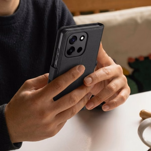 Tech-Protect Wallet piniginės tipo dėklas, skirtas OnePlus Nord 6 – juodas