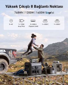 Anker Solix C800X nešiojama elektros stotelė 1200W