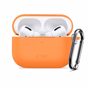 Tech-Protect Силиконовый чехол Hook для AirPods Pro - оранжевый