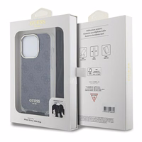 Guess Crossbody Cord 4G Print dėklas telefonui iPhone 15 Pro Max - juodas