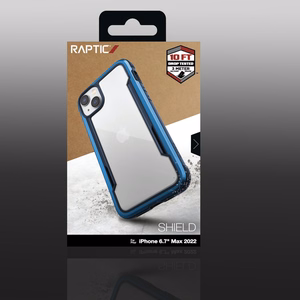Raptic X-Doria Shield dėklas iPhone 14 Plus šarvuota mėlyna danga