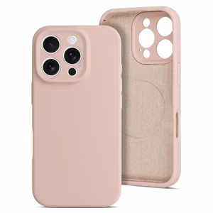 MagColor Pure dėklas telefonui Iphone 15 Pro Max pudros rožinė