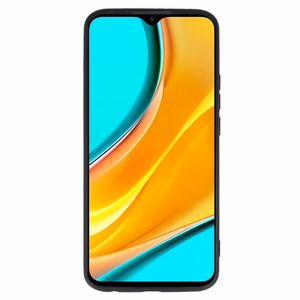 Tel Protect Liquid Air Case dėklas telefonui Xiaomi Redmi 9 juodas