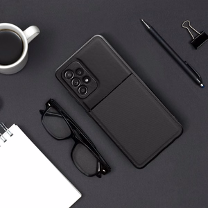 NOBLE dėklas telefonui SAMSUNG S22 Ultra juodas