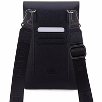 Karl Lagerfeld Rankinė KLWBSAKCPMK juoda/juoda Saffiano Karl & Choupette