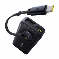 Išorinė baterija Baseus OS Free2Pull 10000mAh 30W + laidas (juoda)