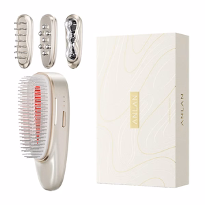 ANLAN 02-AGSY51-0RA 3-in-1 Massager for the Body, Face, and Head