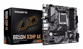 GIGABYTE B650M D3HP AX pagrindinė plokštė AMD B650 AM5 lizdas „micro ATX“