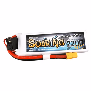 „Gens Ace G-Tech Soaring“ 2200 mAh, 7,4 V, 30C, 2S1P, XT60 akumuliatorius