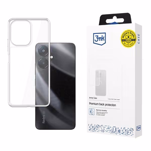 3mk Šarvuotas dėklas Xiaomi Redmi 13C 5G - skaidrus
