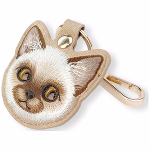 Nimmy New Big Eyed Pet 2.0 didžiaakės katės formos sekiklio dėklas – rudas