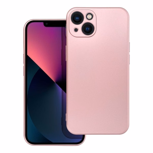 METALLIC dėklas telefonui IPHONE 13 rožinis