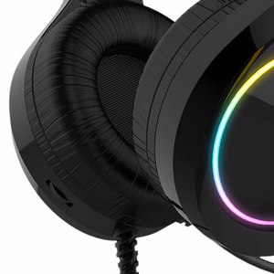 Žaidimų ausinės Havit GAMENOTE H2232D RGB USB+3.5mm