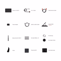 Grafinė planšetė HUION Kamvas 16 (2021)