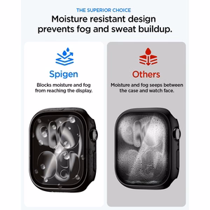 Spigen Thin Fit 360 dėklas, skirtas Apple Watch 42 mm – juodas