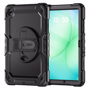 Tech-Protect Solid deklas Samsung Galaxy Tab A9+ / A11+ Plus 11.0 X210 / X215 / X216 / X230 / X235 / X236 - Juodas