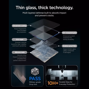 Spigen Glas.tR EZ Fit Pro AC grūdintas stiklas, skirtas Samsung Galaxy S26 FE