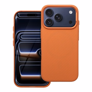 K-Look dėklas, suderinamas su MagSafe, skirtas iPhone 16 PRO, oranžinis