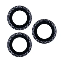 Akinių su lęšiais rinkinys iPhone 12 6,1" juodas rombas (2 vnt.)