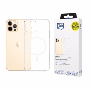 3mk permatomas magnetinis dėklas telefonui Apple iPhone 12 Pro Max