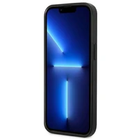 US Polo USHCP14LPFAV iPhone 14 Pro 6.1" tamsiai mėlyna Oda Siūlė