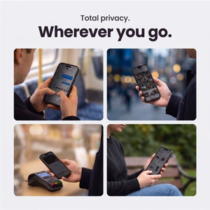 Tech-Protect Quick Set Spy+ 2 vnt. privatumo apsauginių stiklų rinkinys, skirtas iPhone 18 Pro
