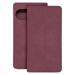 Smart Suede dėklas, skirtas Google Pixel 11 / 11 Pro, bordo