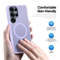 Dėklas Dux Ducis Yind MagSafe Samsung S948 S26 Ultra violetinis