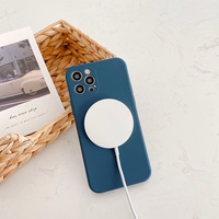 TEL PROTECT MagSilicone dėklas telefonui Iphone 13 Pro tamsiai mėlynas