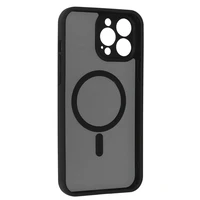 Pilnas matinės Mag dangtis telefonui Iphone 13 Pro Max - juodas