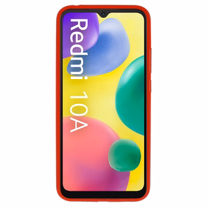 Vennus Case Silicone Lite dėklas telefonui Xiaomi Redmi 10A raudonas (m)