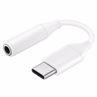 Samsung Headphone Adapteris 3.5mm Mini Jack (Female) - USB Type C (Male) baltas (EE-UC10JUWEGWW)
