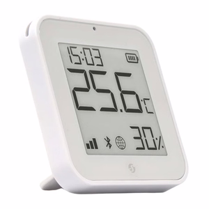 "ZigBee" temperatūros ir drėgmės jutiklis "Shelly BLU H&T ZB" (baltas)