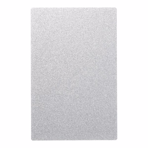Plėvelė galiniam dangteliui 180 x 120 mm 10 vnt. - sidabrinė