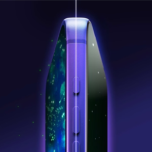 AmazingThing Radix +Care privatumo stiklas su montavimo rėmeliu, skirtas iPhone 18 Pro