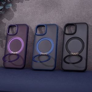 Mag Ring Rotating чехол iPhone 11 темно-синий