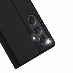 Dux Ducis Skin Pro dėklas telefonui Samsung S24+ su atvartu - juodas