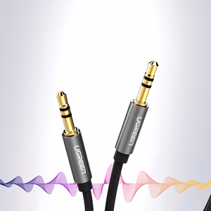 Ugreen AV119 10733 audio laidas mini jack 3.5mm / mini jack 3.5mm 1m juodas
