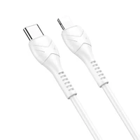 Kabelis USB C į Lightning Hoco PD 27W 1 m X37 baltas