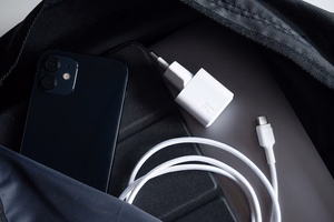 Green Cell PowerGaN 33W PD 3.0 QC 3.0 USB įkroviklis 1× USB-C, baltas