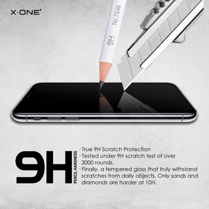 X-ONE Full Cover Extra Strong Matte - for iPhone 12 Pro Max tempered glass 9H