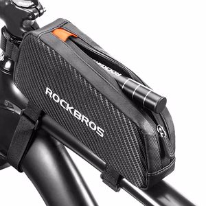 Rockbros 039BK pintas 1 l dviračio rėmo krepšys – juodas