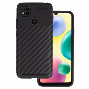 Vennus Carbon Elite dėklas telefonui Xiaomi Redmi 10A, juodas