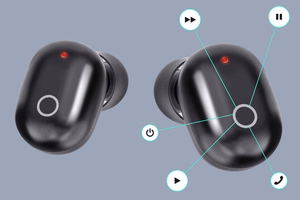 Kruger&Matz Air Dots 1 TWS belaidės į ausis įstatomos ausinės