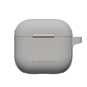 AmazingThing Omni dėklas AirPods 4 – pilkas
