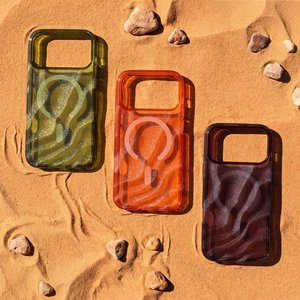 „Tecto Shield Desert Mag“ dėklas, skirtas iPhone 16 Pro Max 6,9", raudonmedžio spalvos