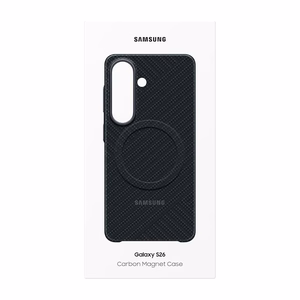 Samsung Carbon Magnet dėklas Samsung Galaxy S26 suderinamas su MagSafe juodas
