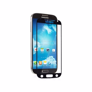 Moshi iVisor XT daugkartinė visą ekraną dengianti apsauginė plėvelė, skirta Samsung Galaxy S4, juodu rėmeliu